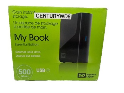 Western Digital My Book WD 500 GB external hard drive USB HDD