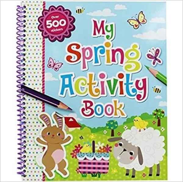 Spring Activity And Colouring Book | Englisch | Taschenbuch | 2018-image
