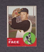 1963 Topps Baseball Card #409 Roy Face Pittsburgh Pirates EX+ O/C Vintage