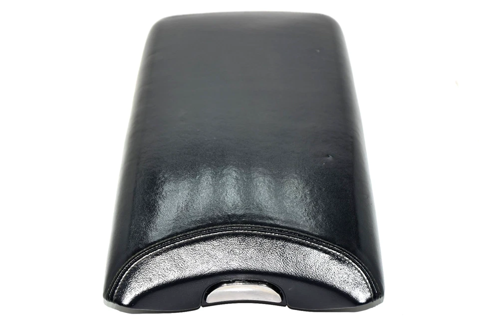 💎 LEXUS LS460 2007-2009 cuero negro consola central reposabrazos conjunto de tapa OEM Foto 2 de 4