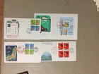 Four Japan fdc with block of four or SS