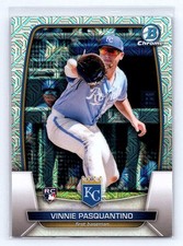 Vinnie Pasquantino 2023 Bowman #37 Mojo Refractors Rookie