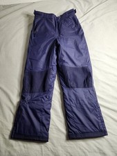 LL Bean Cold Buster Snow Pants Youth Sz 12 Navy Blue Insulated Winter 289101 NEW