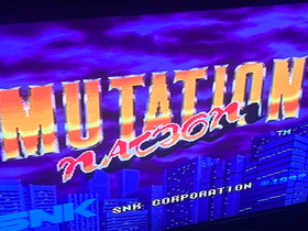 MUTATION NATION  Neo Geo SNK for Neogeo AES SNK