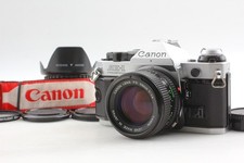  MINT Canon AE-1 Program P SLR Film Camera New FD NFD 50mm F1.4 Lens From JAPAN