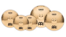 Meinl Classics Custom Brilliant Bonus Cymbal Set, 14"HH, 16"C, 20"R,  18"