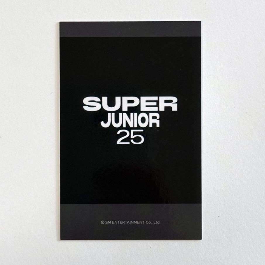 New) SUPER JUNIOR 25 The 12th Album Ktown4u Lucky Draw Event