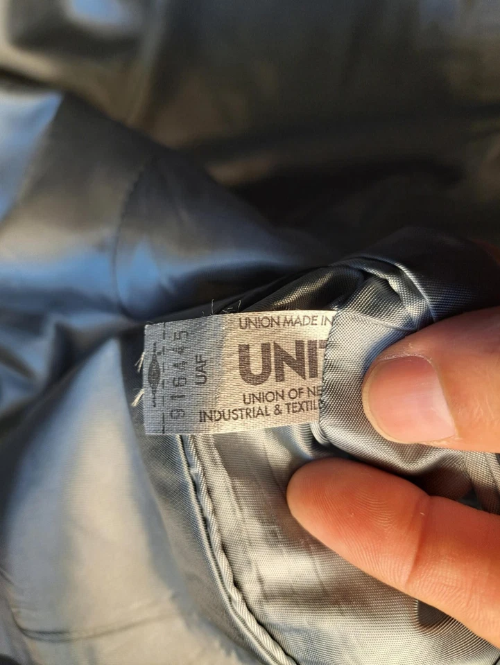 VINTAGE Jack Nicklaus Blazer Mens 38S Navy Gold Buttons - Image 3 of 4