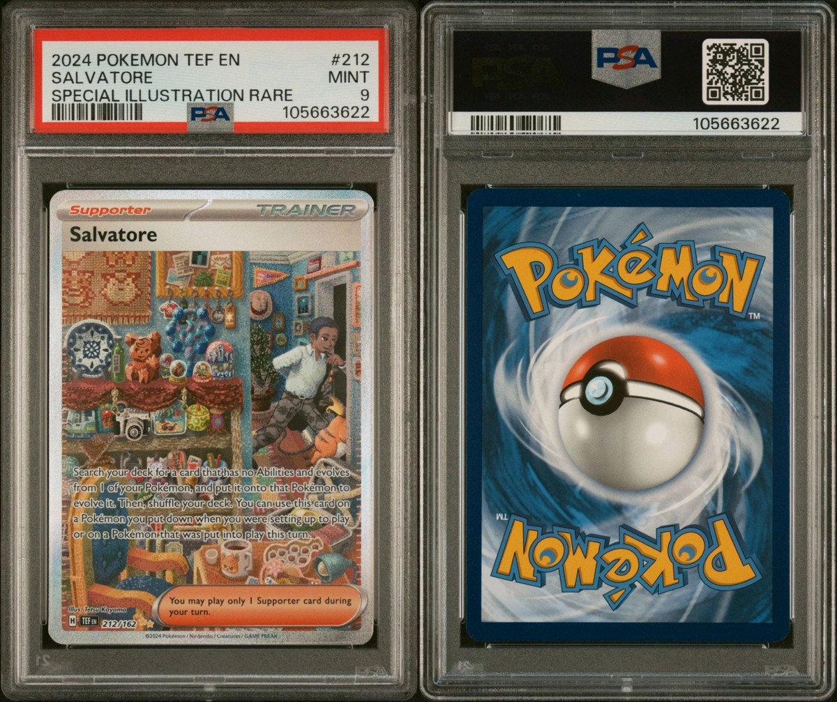 salvatore pokemon card price Salvatore 212/162 SV05: Temporal Forces Holo for sale online