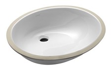 KOHLER K-2211-G-0 Caxton Undercounter Bathroom Sink, White