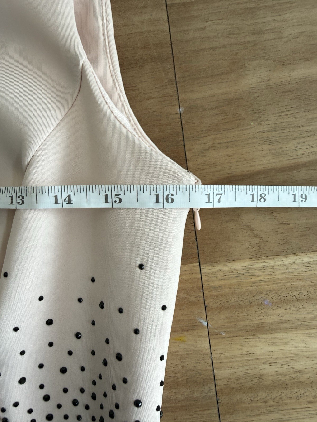 Calvin Klein Blush Black Rhinestone Sheath Dress Size 6 Sleeveless Cocktail  NWT thumbnail 8