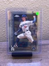 2025 Topps Chrome - Justin Wrobleski #38 (RC)