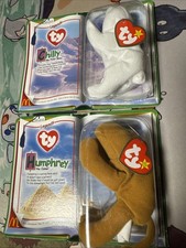 McDonalds 2000 Ty Beanie Babies Chilly The Polar Bear Humphrey The Camel New