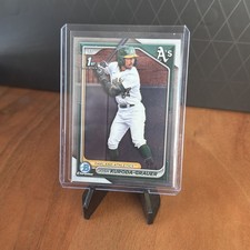 2024 1st Bowman Chrome Josh Kuroda-Grauer #BDC-54 A's RC