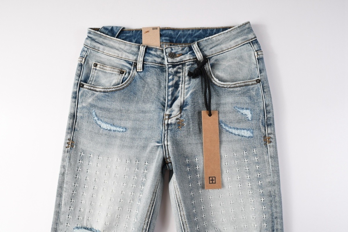 ksubi jeans men white light blue jeans ripped jeans 28-40 size