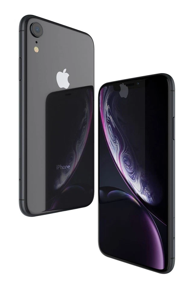 Apple iPhone XR (Desbloqueado) A1984 - 64 GB - Negro - Muy Bueno