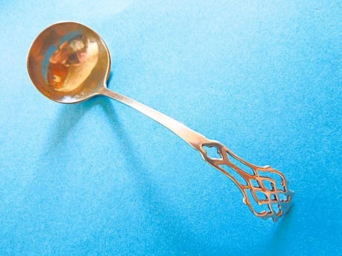 Lunt Sterling Silver Chippendale 5" Sauce Ladle - NO MONO - 20 Grams