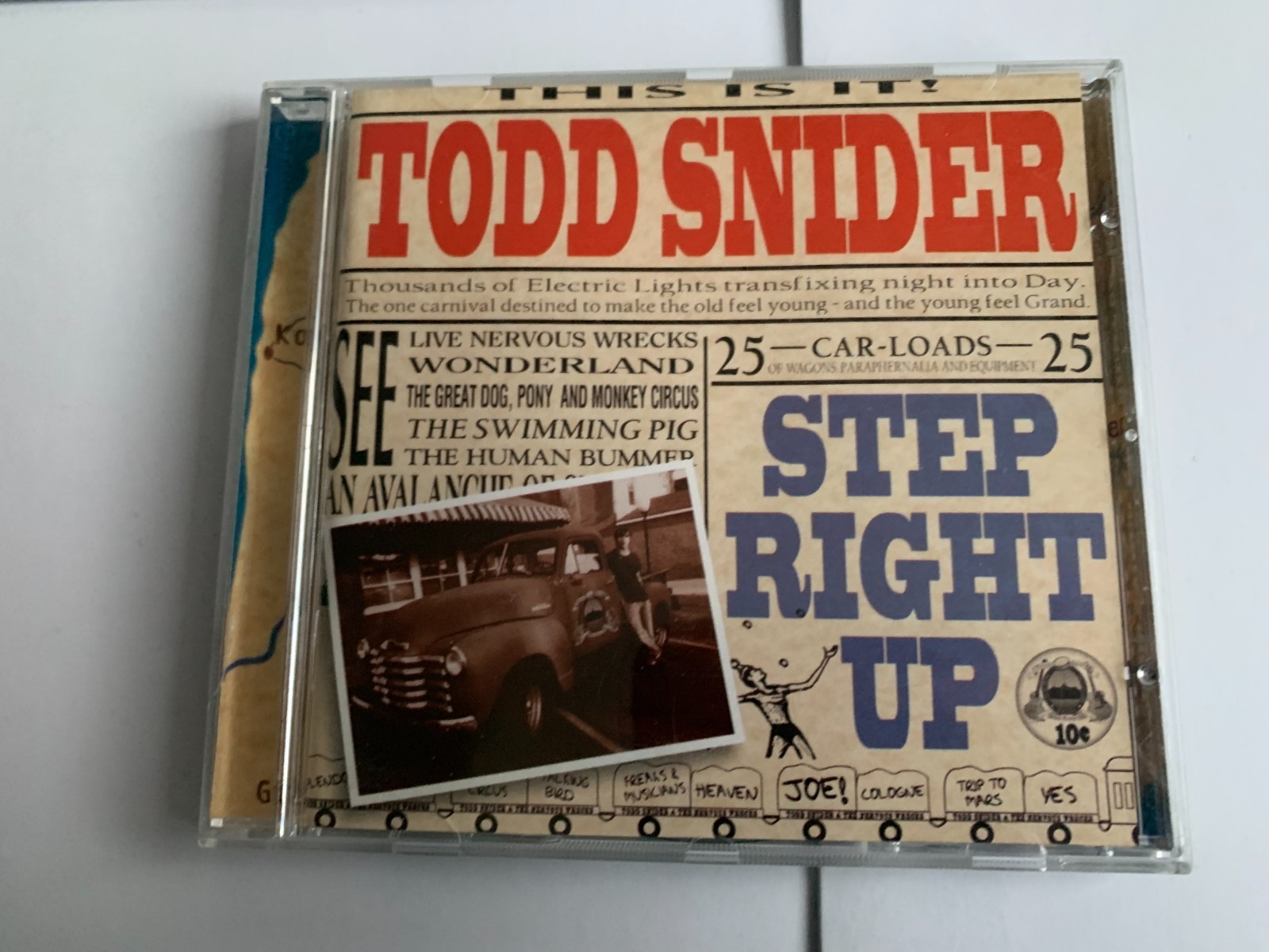 Todd Snider - Step Right Up (CD 1996)  MINT/NM