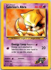 Sabrina's Abra 91/132 Common Gym Heroes Pokemon Unlimited Moderately Played on eBay