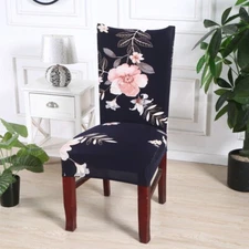 Chair Cover Dining Room A Set Of 6 Pieces Contemporary Elastic Style