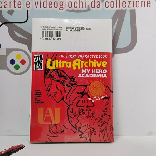MY HERO ACADEMIA ULTRA ARCHIVE OFFICIAL CHARACTER GUIDE NUOVO BLISTERATO - Foto 2 di 4