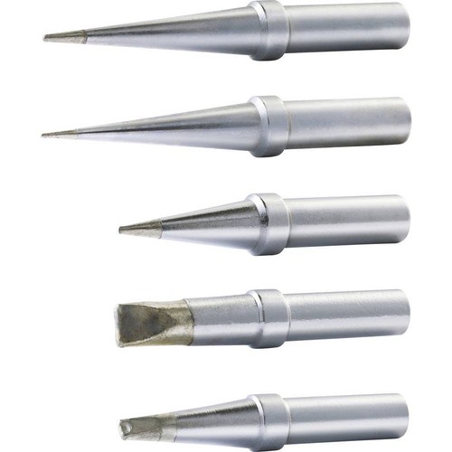 5er Multipack Weller WE-1010 Lötspitzen-Set Langform, konisch, Meißelform, - Bild 3 von 7