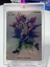 Brett Favre 2023 Panini One Football Color Blast Metal Plate SSP - Case Hit 🔥