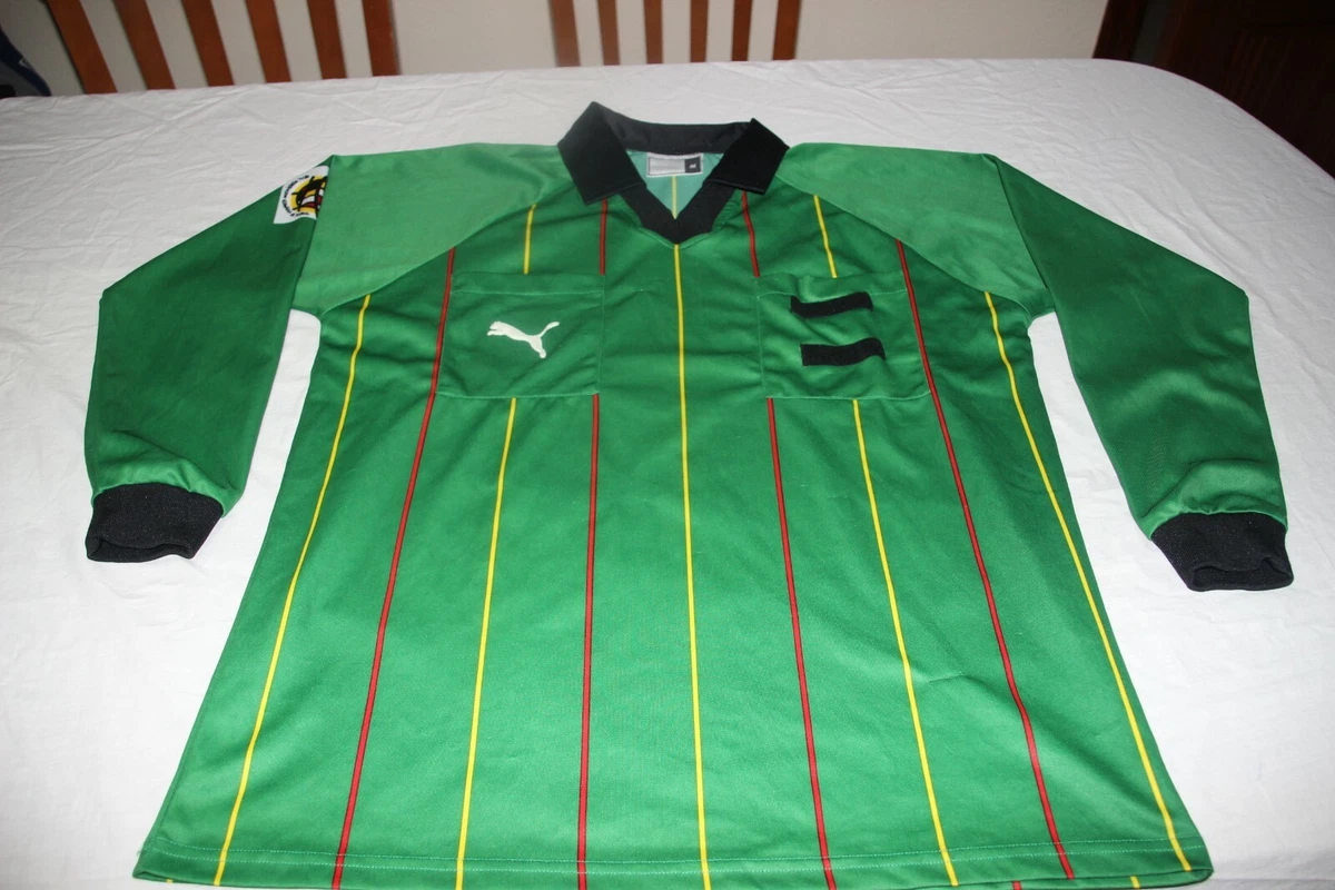 CAMISETA FUTBOL VINTAGE ARBITRO DE LA FEDERACION ESPAÑOLA FUTBOL PUMA TALLA  M