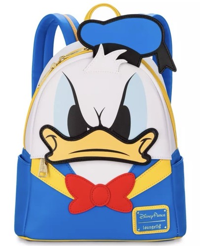 New! Donald Duck 90th Anniversary Color Changing Loungefly Mini ...