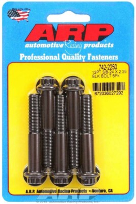 ARP Bolts 3/8-24x2.250 UHL Black Oxide Bolts (5) ARP Bolts 3/8-24x2.250 UHL Black Oxide Bolts (5)