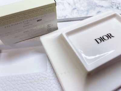 Christian Dior Maison Lucky soap set Soap & Soap Dish Tray Flower Christian Dior Maison Lucky soap set Soap & Soap Dish Tray Flower