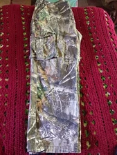 VTG RealTree Camouflage Cargo Joggers Size XL Baggy Adjustable Ankle Skater Y2K 