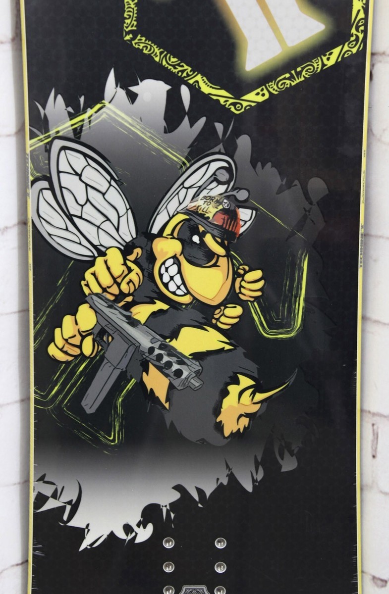 Technine Cam Rock Men's Snowboard 153 cm T9 Black/Yellow New