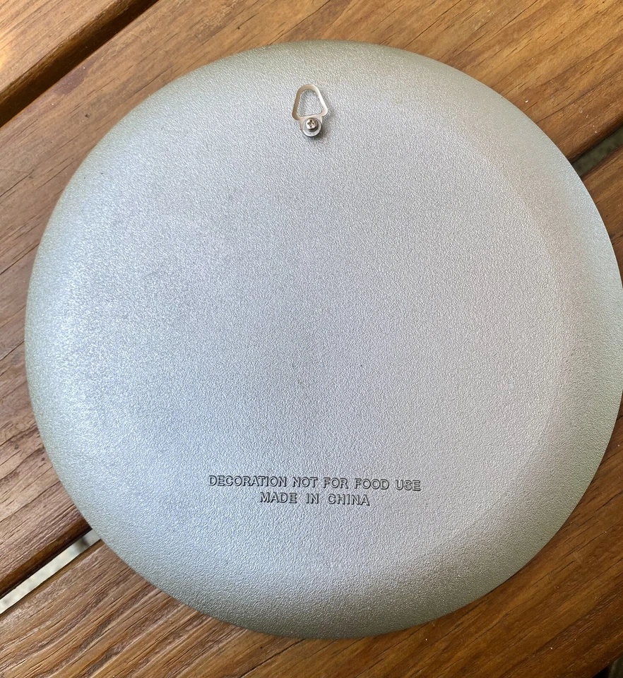 Plato vintage 25 aniversario boda tono plata Foto 3 de 3