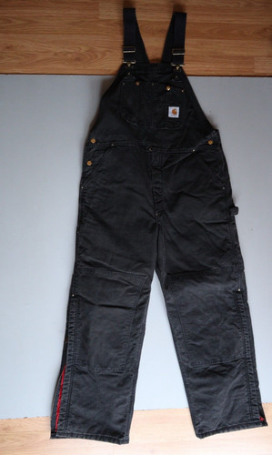 carhartt insulated bibs 32x32