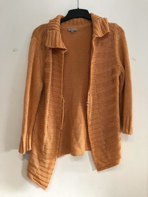 M\u0026S PER UNA LADIES YELLOW/ORANGE KNIT 