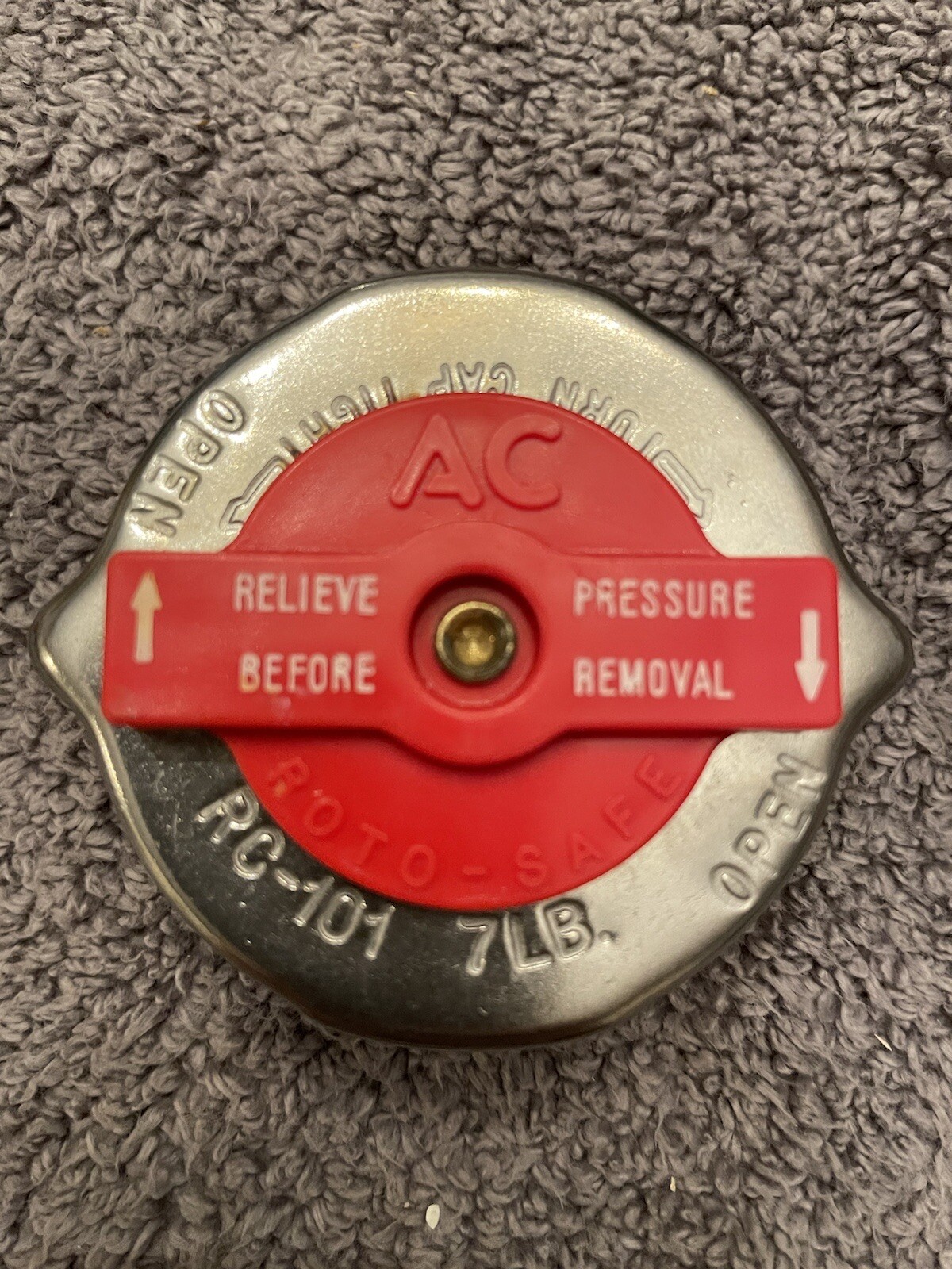 NOS AC Radiator Cap 861850 RC-101 7lbs. No Box | eBay