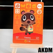Carte Amiibo Animal Crossing 212 TIMMY / NEPP / MÉLI / TENDO / MIRCO S3