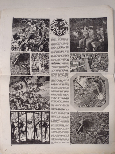 Media Scene Vintage Fanzine #34 Part 2/William Stout/Time After Time/Tabloid - Picture 2 of 3