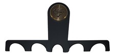 New Tiger Pool Cue Holder- Deluxe Edition - Holds 5 Pool Cues