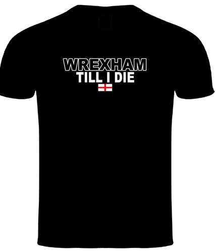 Wrexham T-Shirt Fußball Neuheit Sportfan vier Designs zur Auswahl - Bild 32 von 38