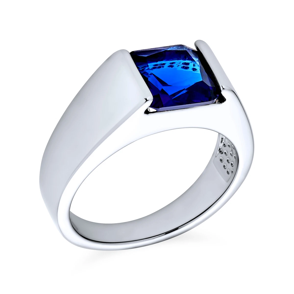 Imitation sapphire hotsell rings