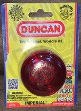 GENUINE DUNCAN IMPERIAL YOYO RED CLASSIC SERIES WORLD  S 1 AGES 6 