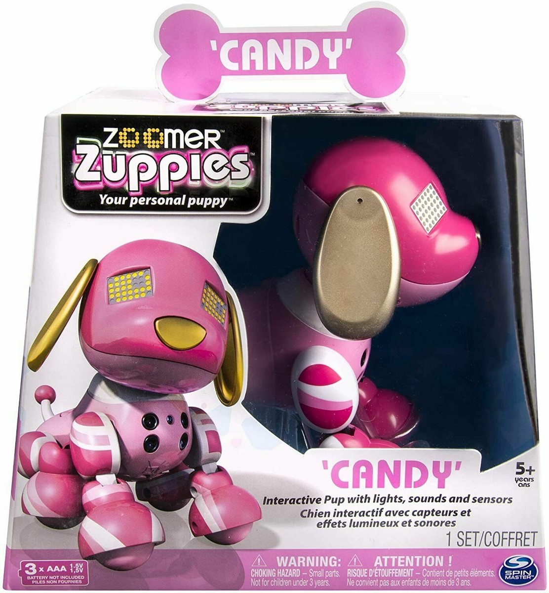 Zoomer Zuppies Interactive Puppy Candy Toy VERY RARE BRAND NEW