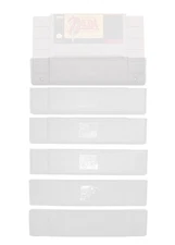 Super Nintendo SNES Cartridge Dust Cover sleeve case replacement 6 pc GGG0018