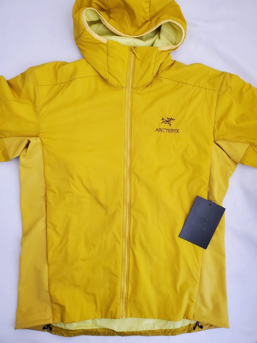 ARCTERYX ATOM LT Hoody Mens Jacket Size XL Yellow | eBay 