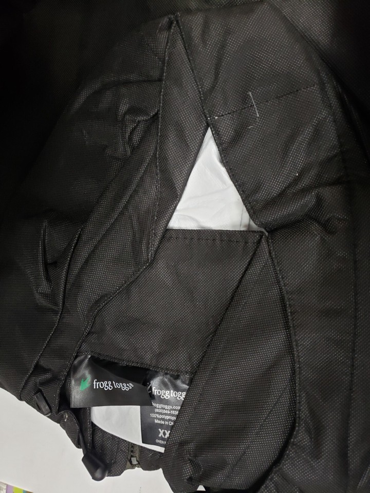 Veste De Pluie Frogg Toggs Bull Frogg Homme – Noire Taille L – Neuve