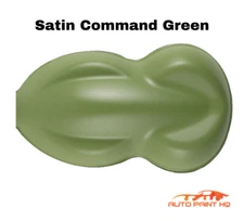 Satin Hot Rod Command Green Gallon 2K Urethane Single Stage Car Auto Paint Kit