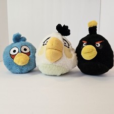 Angry Birds The Blues Jay Matilda Black Bomb Bird Rovio Plush