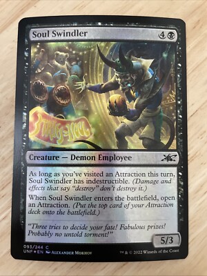 MTG Soul Swindler Unfinity FOIL #093/244 Common UNF NM/M
